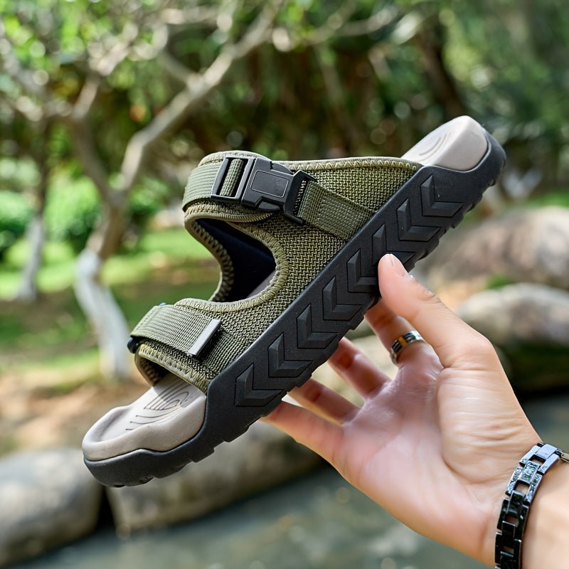Lightweight Breathable Walking Sandals with Adjustable Straps for Men