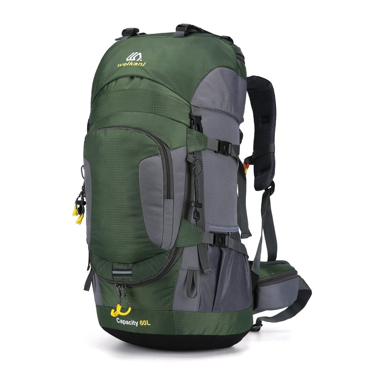 Weather-Resistant 60L Hiking Backpack for Outdoor Adventures