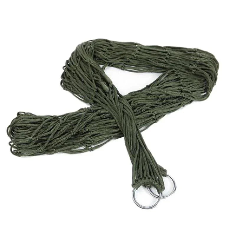 Lightweight Nylon Camping Hammock with Hanging Ropes