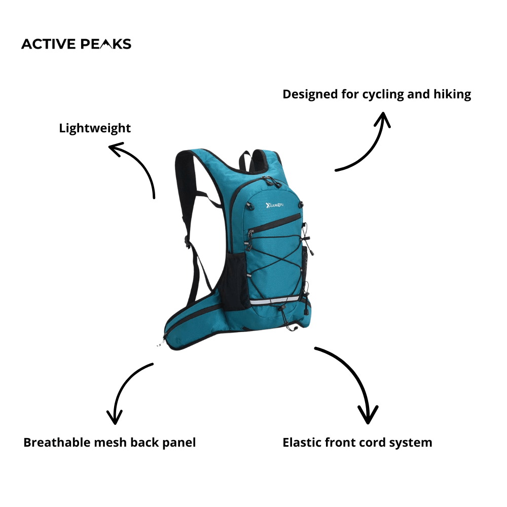 Durable 22L Hiking Backpack with Breathable Back Panel