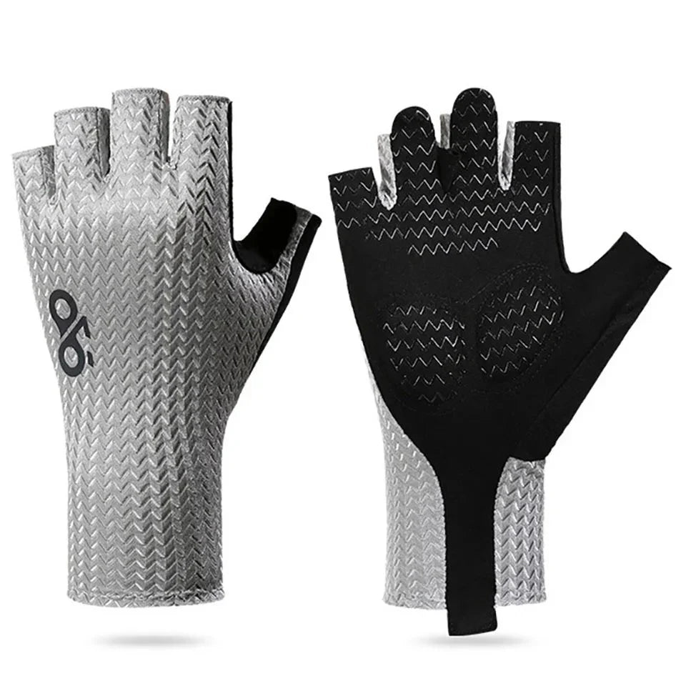 Cycling Gloves Breathable Half Finger Lightweight Non-Slip