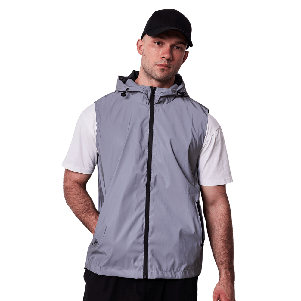Reflective Vest Lightweight Hooded