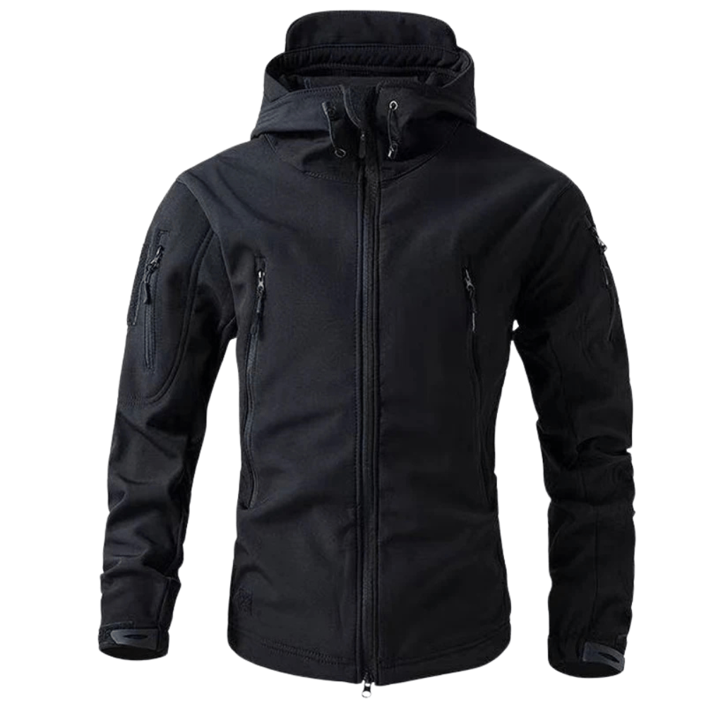 Waterproof Softshell Outdoor Jacket with Hood