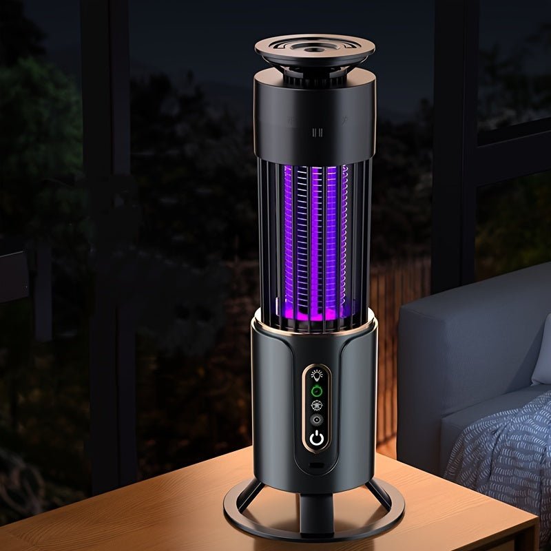 Mosquito Trap Lamp – Lightweight USB-Rechargeable with Dual Light Modes