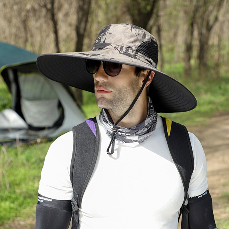 UV Protection Wide-Brim Hat – Lightweight & Breathable