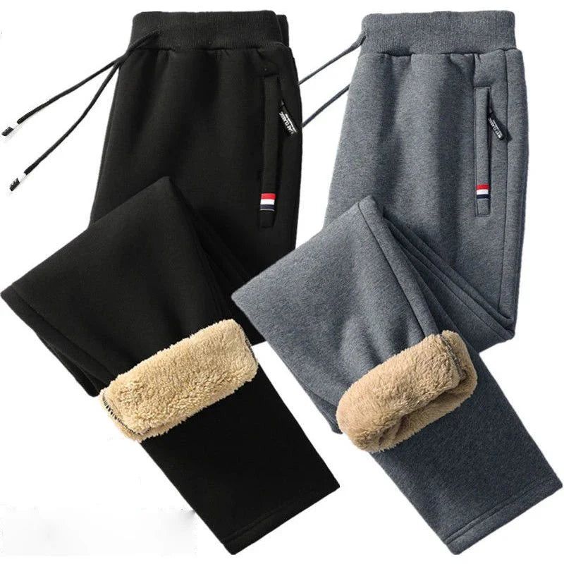 Fleece-Lined Jogging Trousers