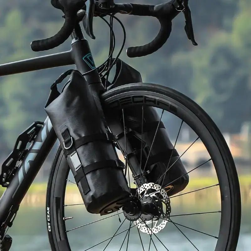 Water-Resistant Front Fork Bike Panniers – Durable Storage