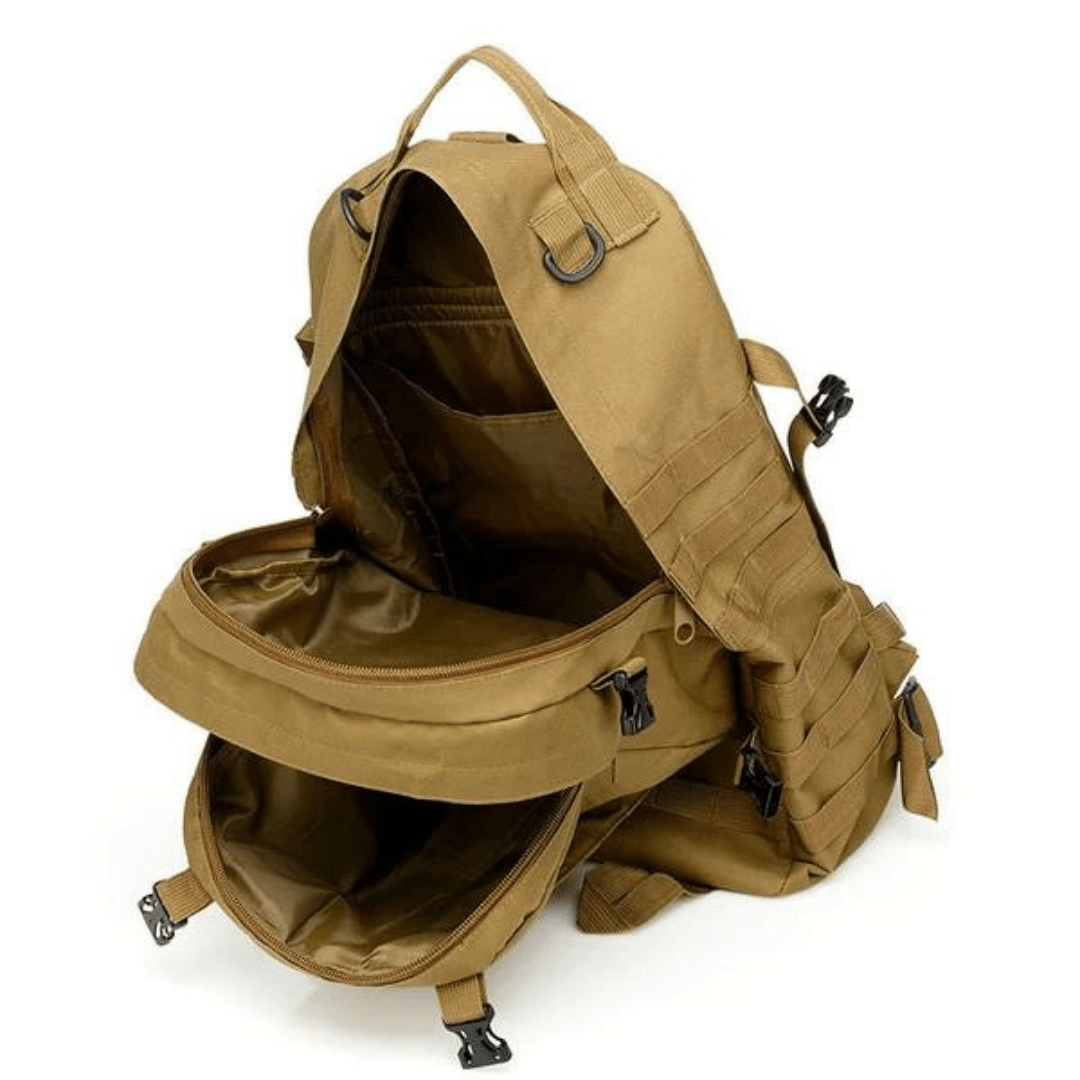 Water-Resistant and Rugged 50L Tactical Backpack