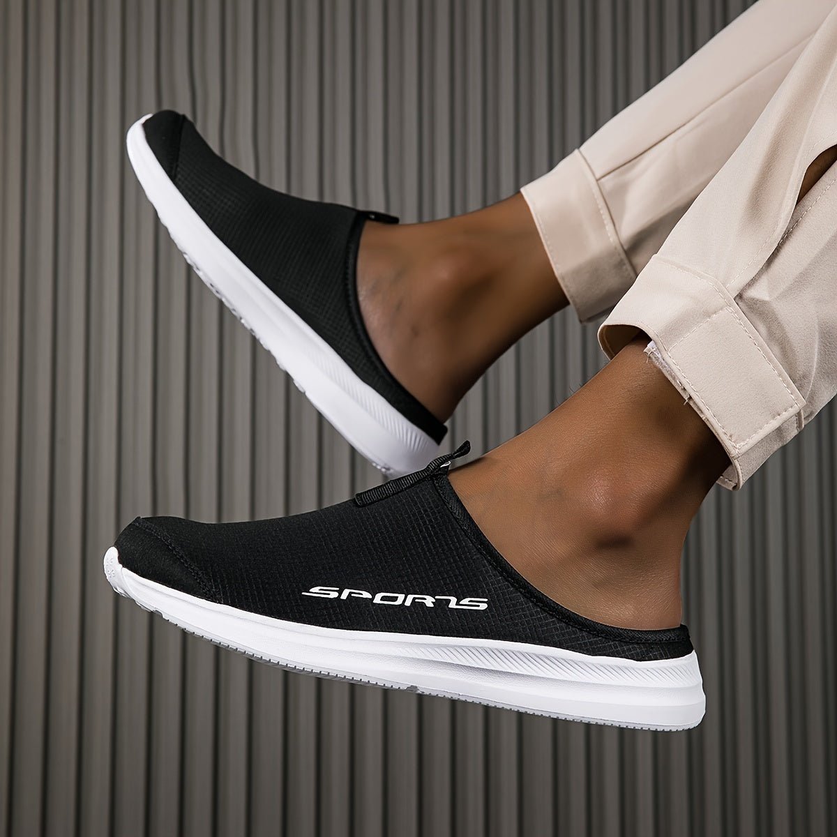 Breathable Slip-On Walking Sandals with Anti-Slip Sole for Women