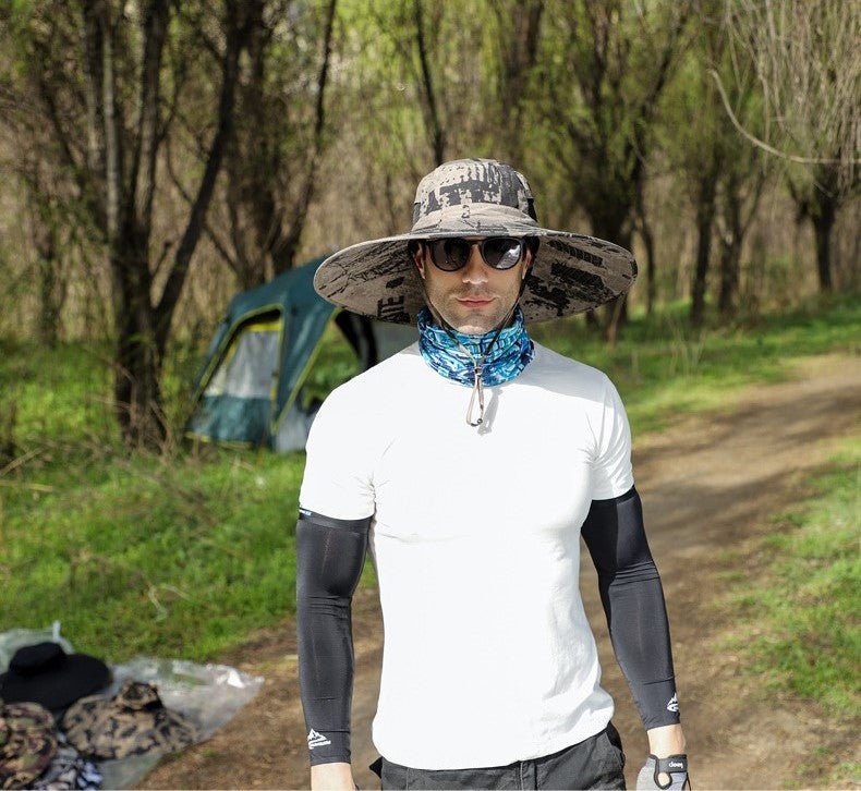 UV Protection Wide-Brim Hat – Lightweight & Breathable