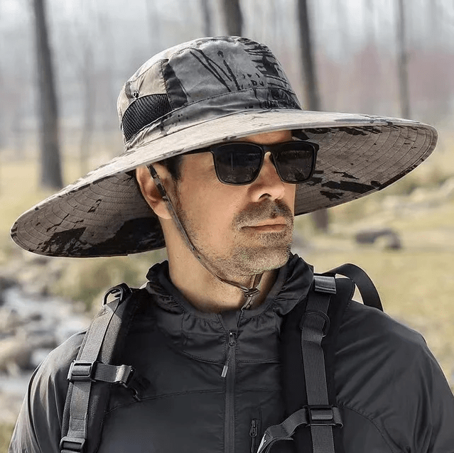 UV Protection Wide-Brim Hat – Lightweight & Breathable