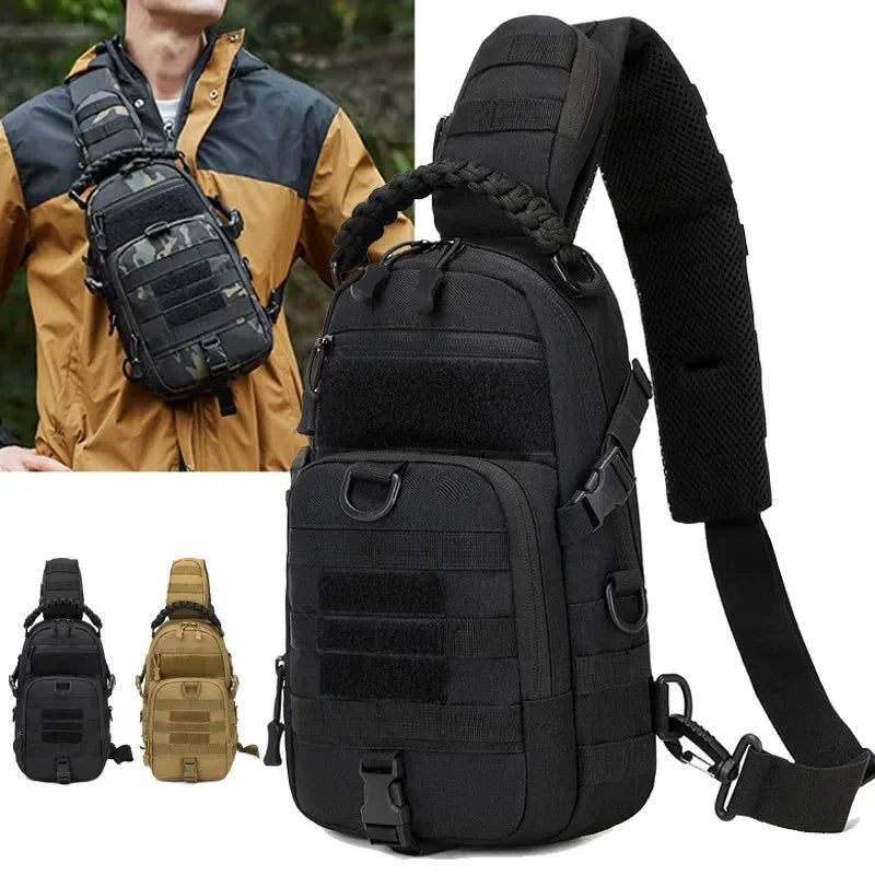 Tactical Chest Pack with MOLLE System – Lightweight & Versatile