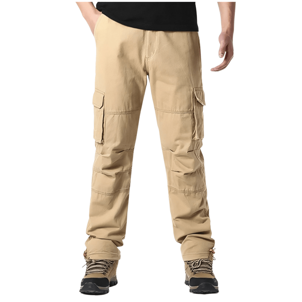 Breathable Hiking Trousers with Cargo Pockets