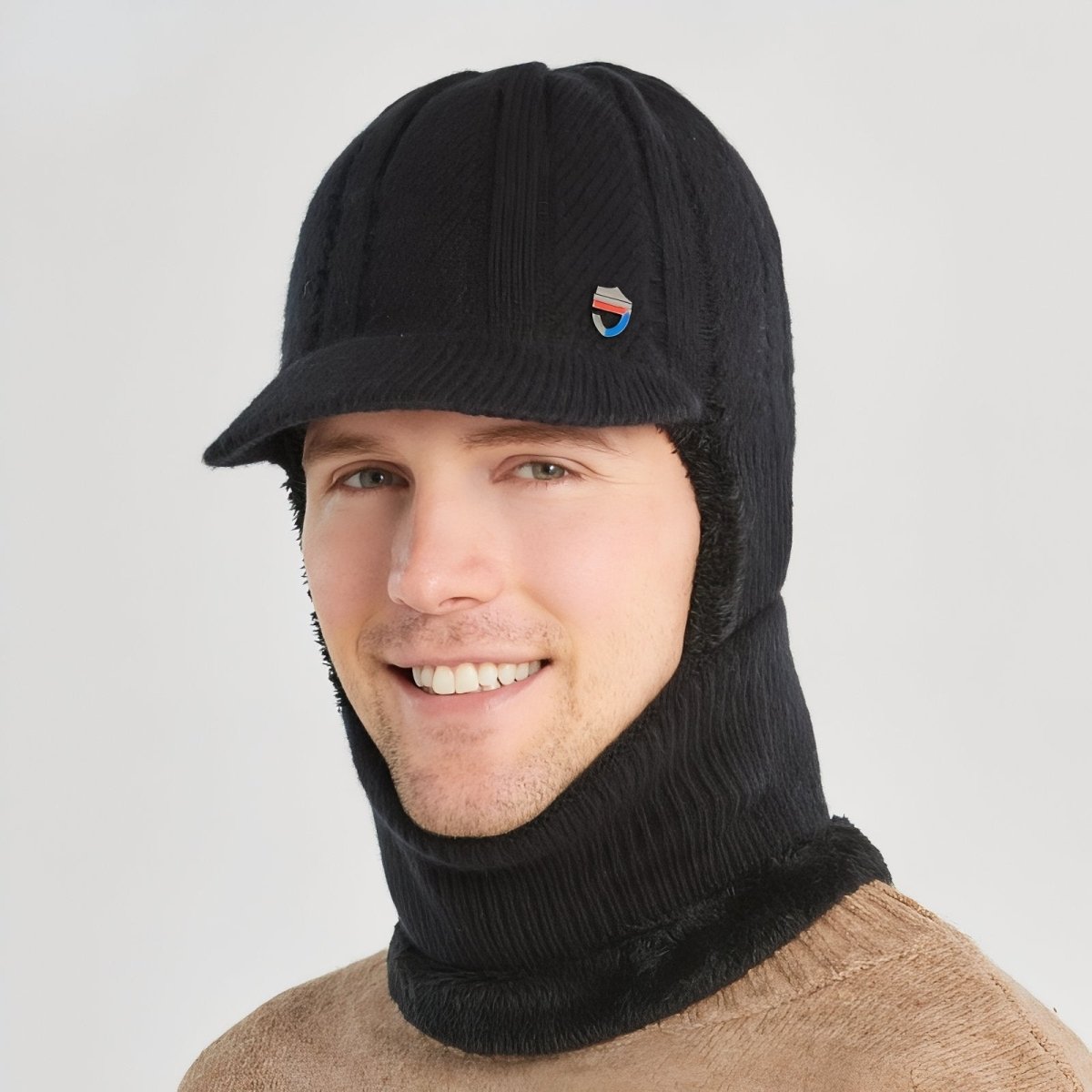 Thermal Winter Balaclava with Integrated Visor