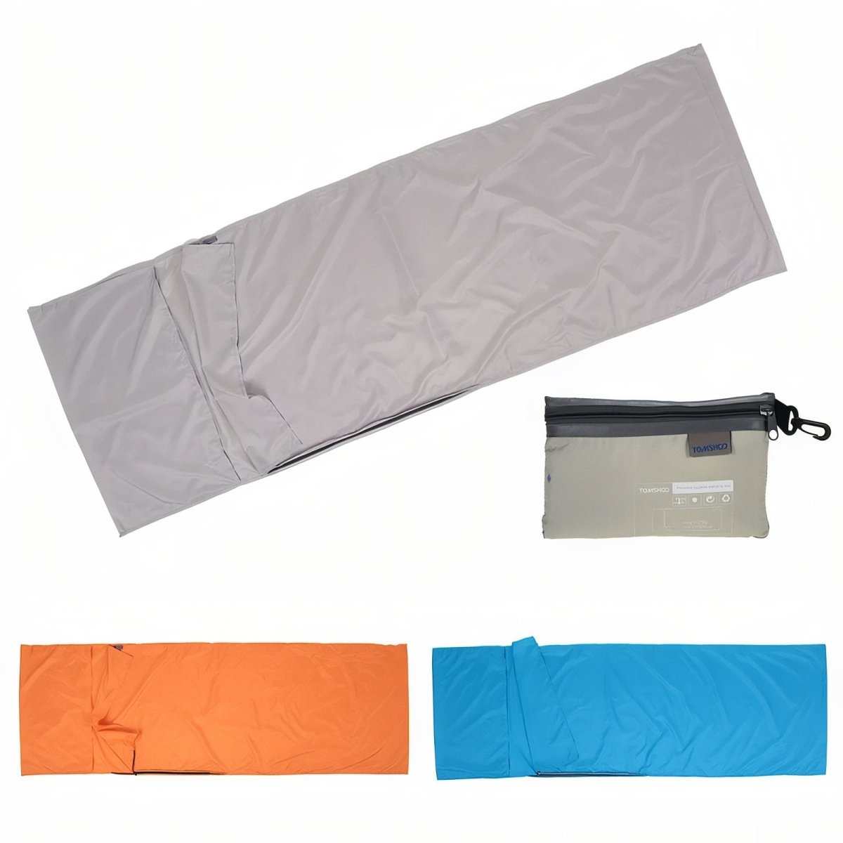 Lightweight Breathable Sleeping Bag Liner for Camping and Trekking