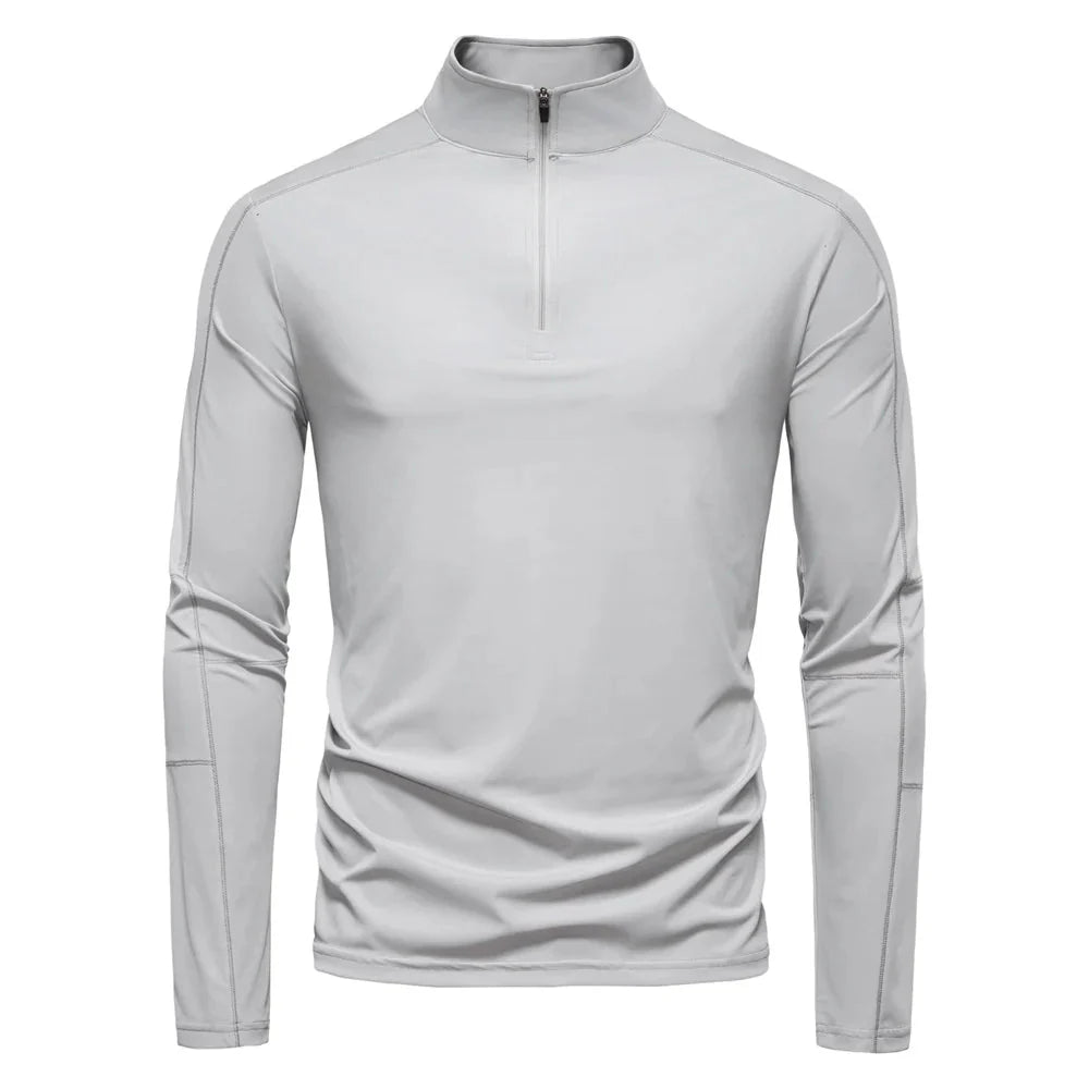 Breathable Long-Sleeve Hiking Shirt with UV Protection