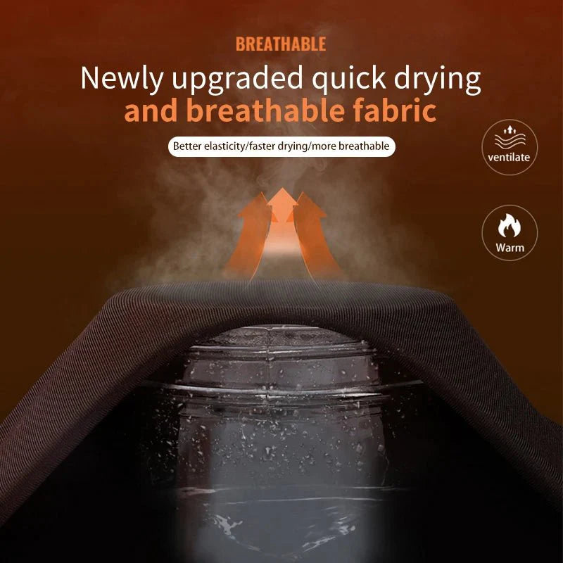 Men’s Thermal Compression Leggings with Fleece Lining