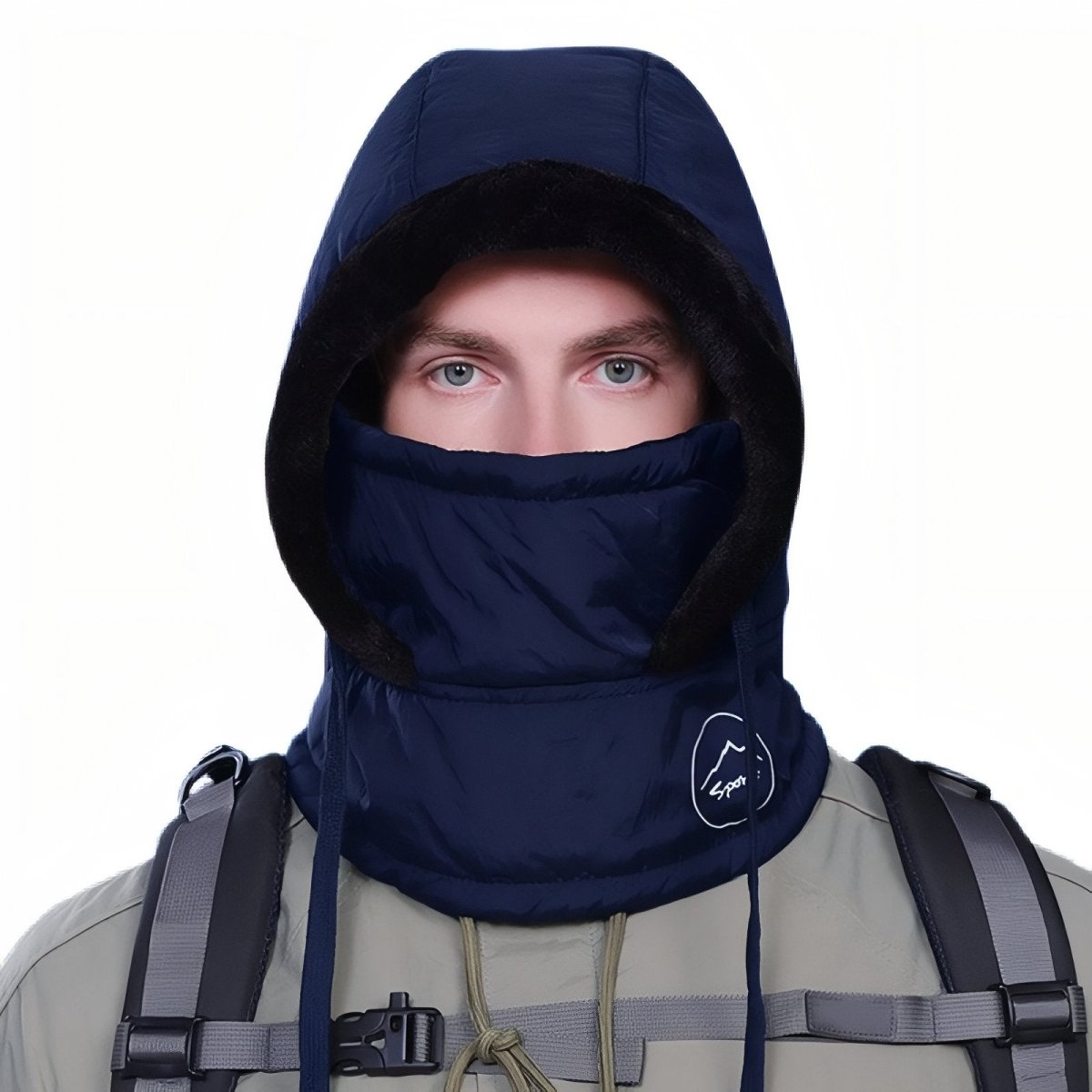 Water-Resistant Thermal Winter Balaclava with Adjustable Fit