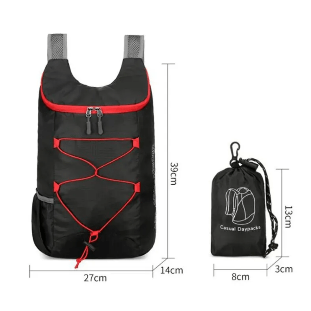Lightweight Water-Resistant Foldable Backpack – 20L Capacity