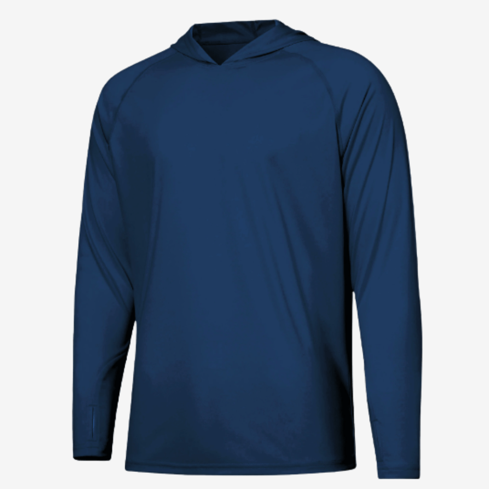Men's UPF 50+ Sun Hoodie – Lightweight Quick-Drying