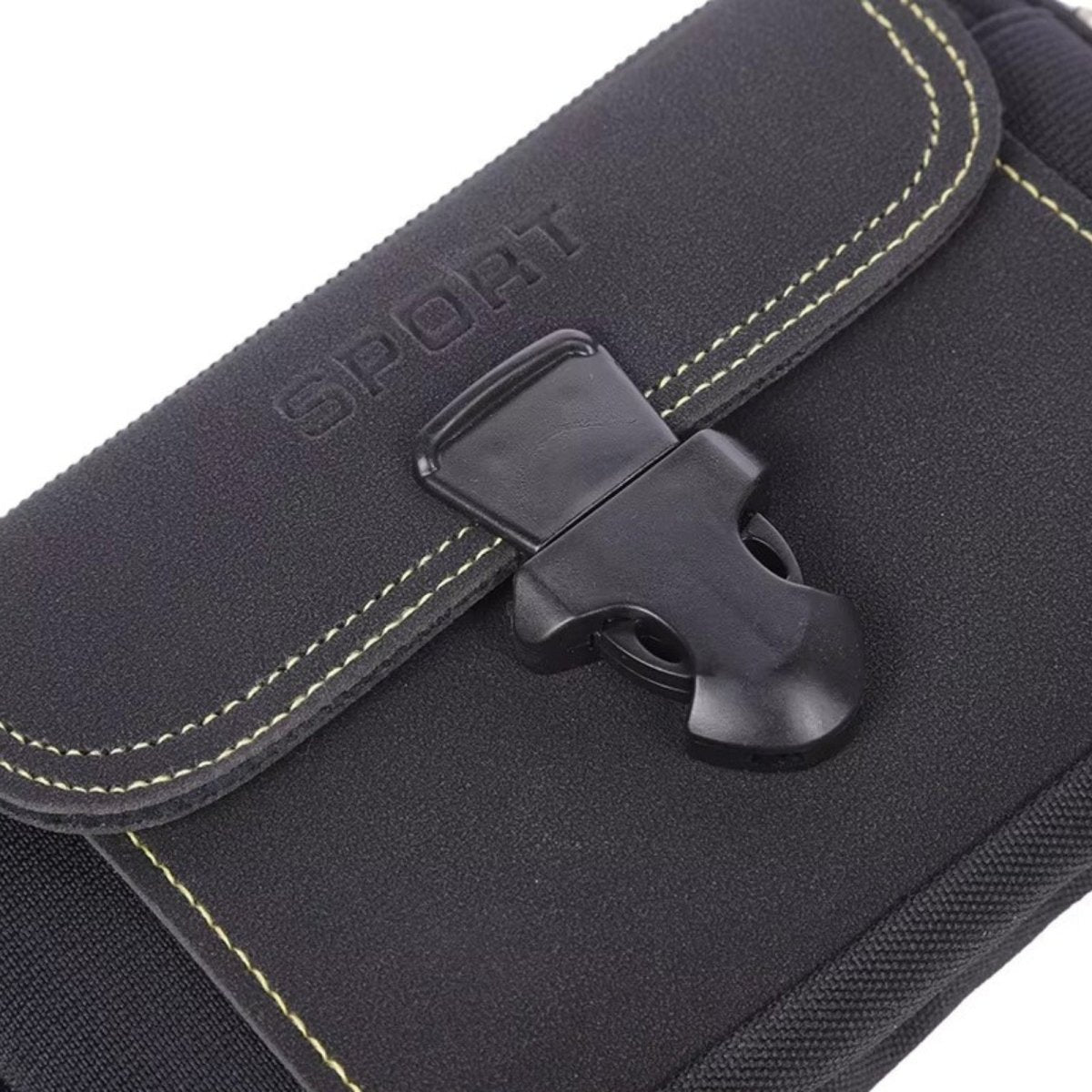 Durable Compact Hiking Pouch with Belt Attachment