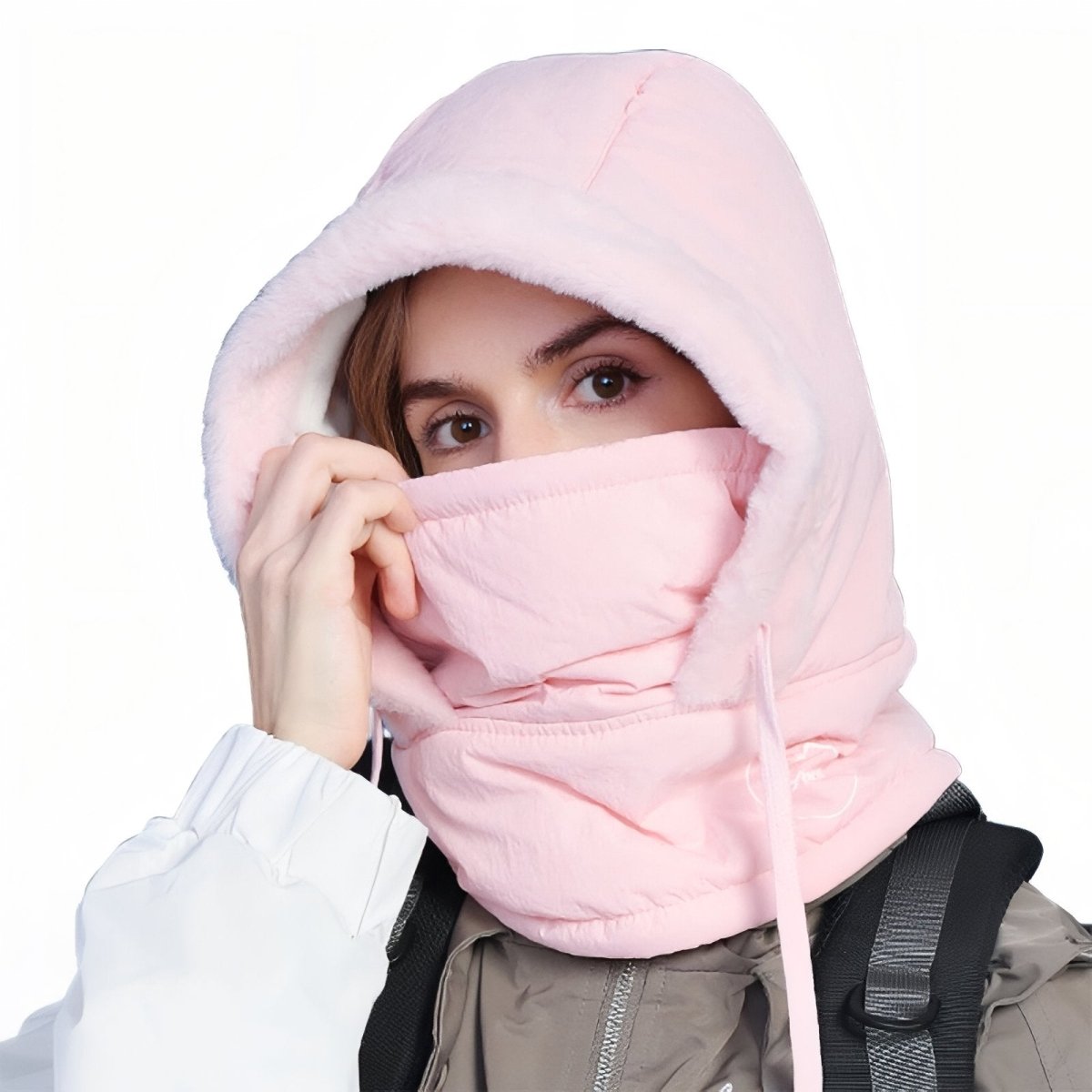 Water-Resistant Thermal Winter Balaclava with Adjustable Fit