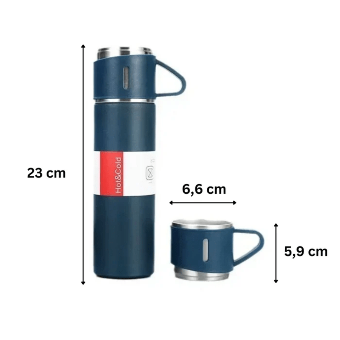 Stainless Steel Thermos Flask 500ml Vacuum Insulated