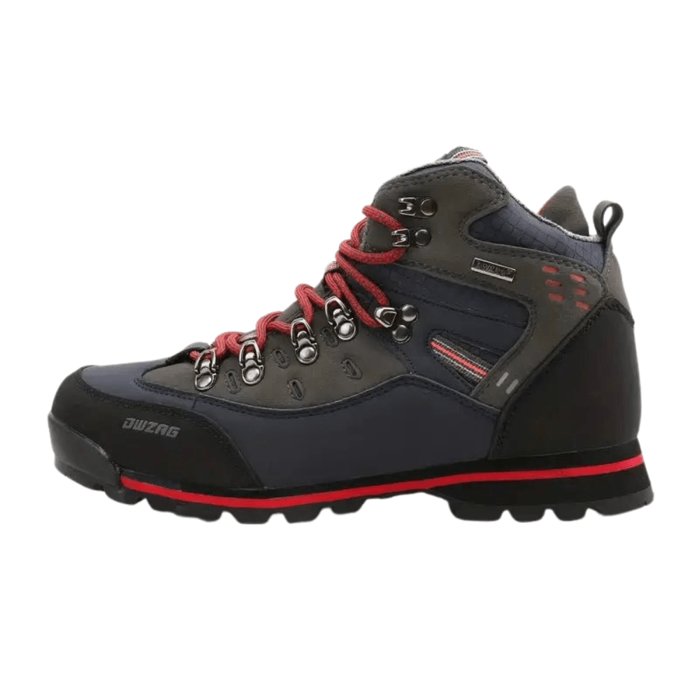 Supportive High-Top Hiking Boots - Durable and Water-Resistant