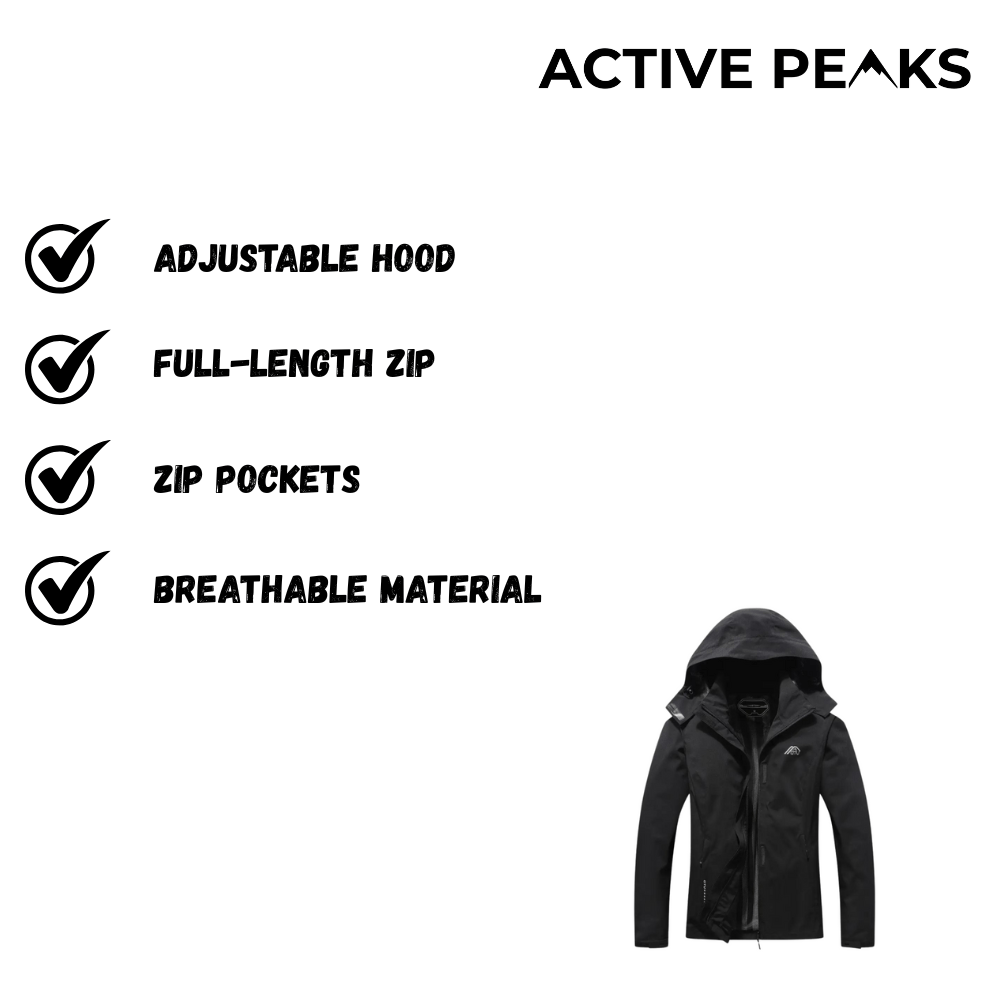 Water-Resistant Lightweight Outdoor Jacket