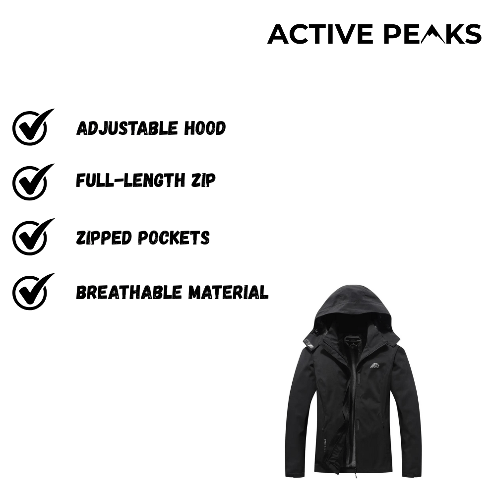 Women’s Outdoor Jacket Lightweight Water-Resistant