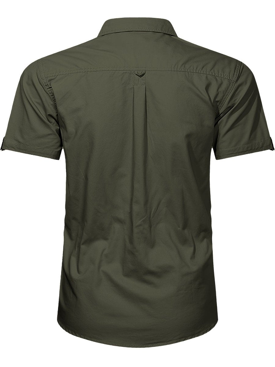 Breathable Cotton Outdoor Shirt for Men