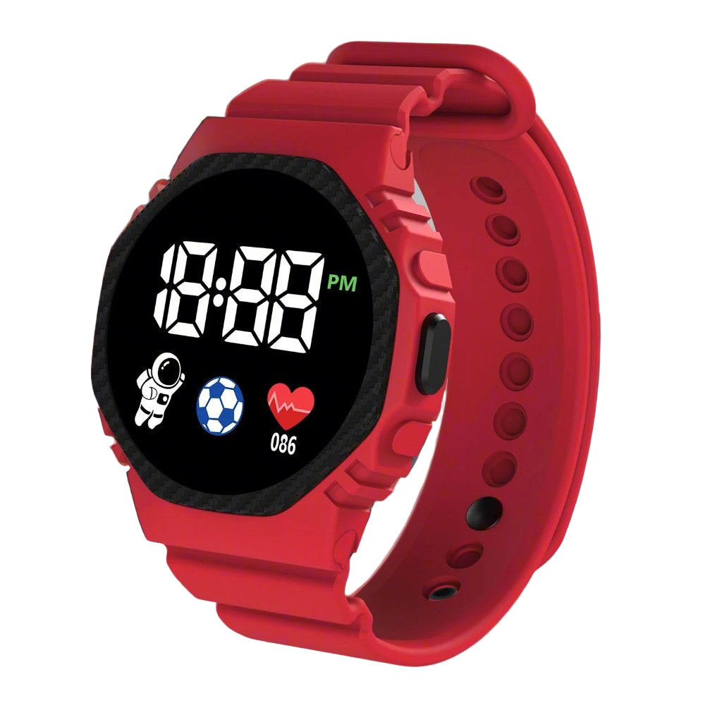 Children’s Waterproof Digital Watch – Durable Outdoor Design