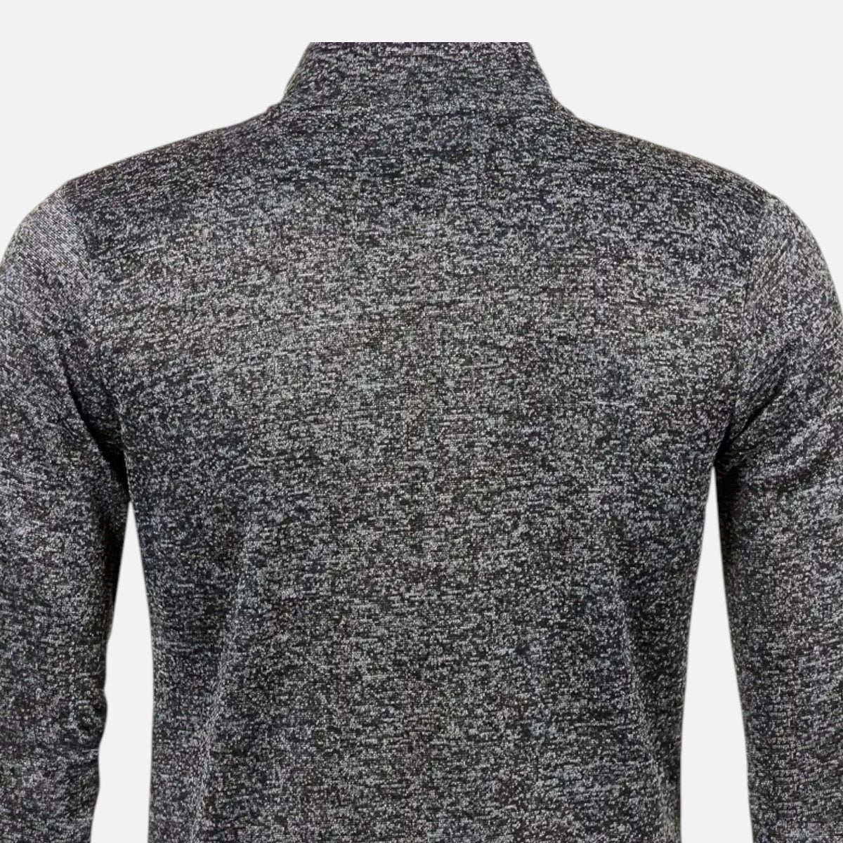 Knitted Zip Cardigan with Full-Length Closure