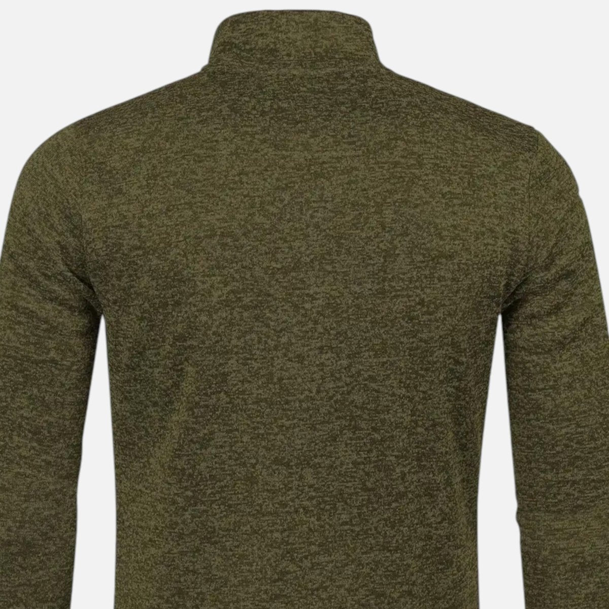 Knitted Zip Cardigan with Full-Length Closure