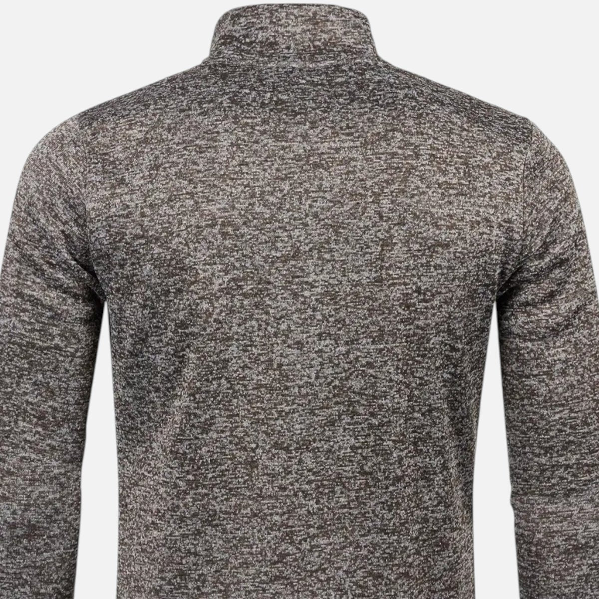 Knitted Zip Cardigan with Full-Length Closure