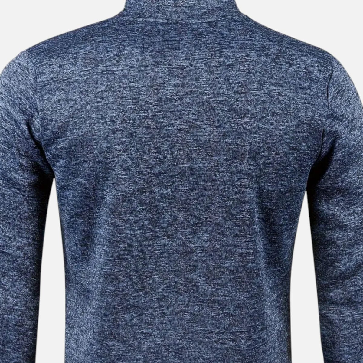 Knitted Zip Cardigan with Full-Length Closure