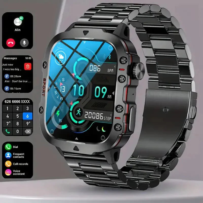 Outdoor Smartwatch – Durable and Waterproof Fitness Tracker