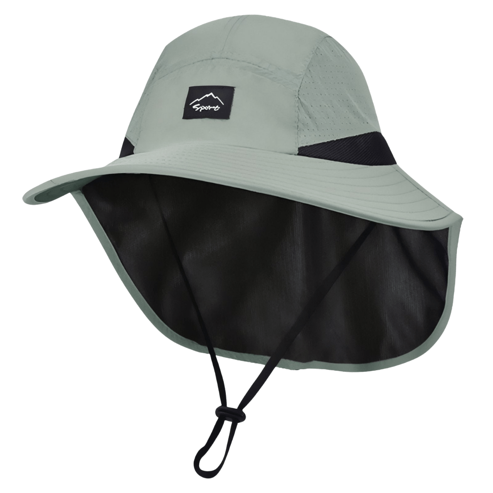Lightweight Hiking Hat with Neck Shield