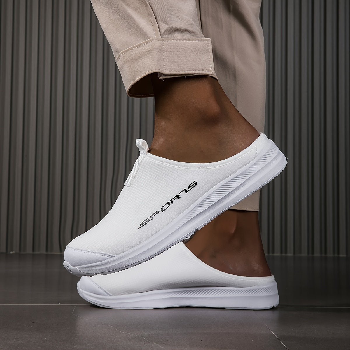 Breathable Slip-On Walking Sandals with Anti-Slip Sole for Women