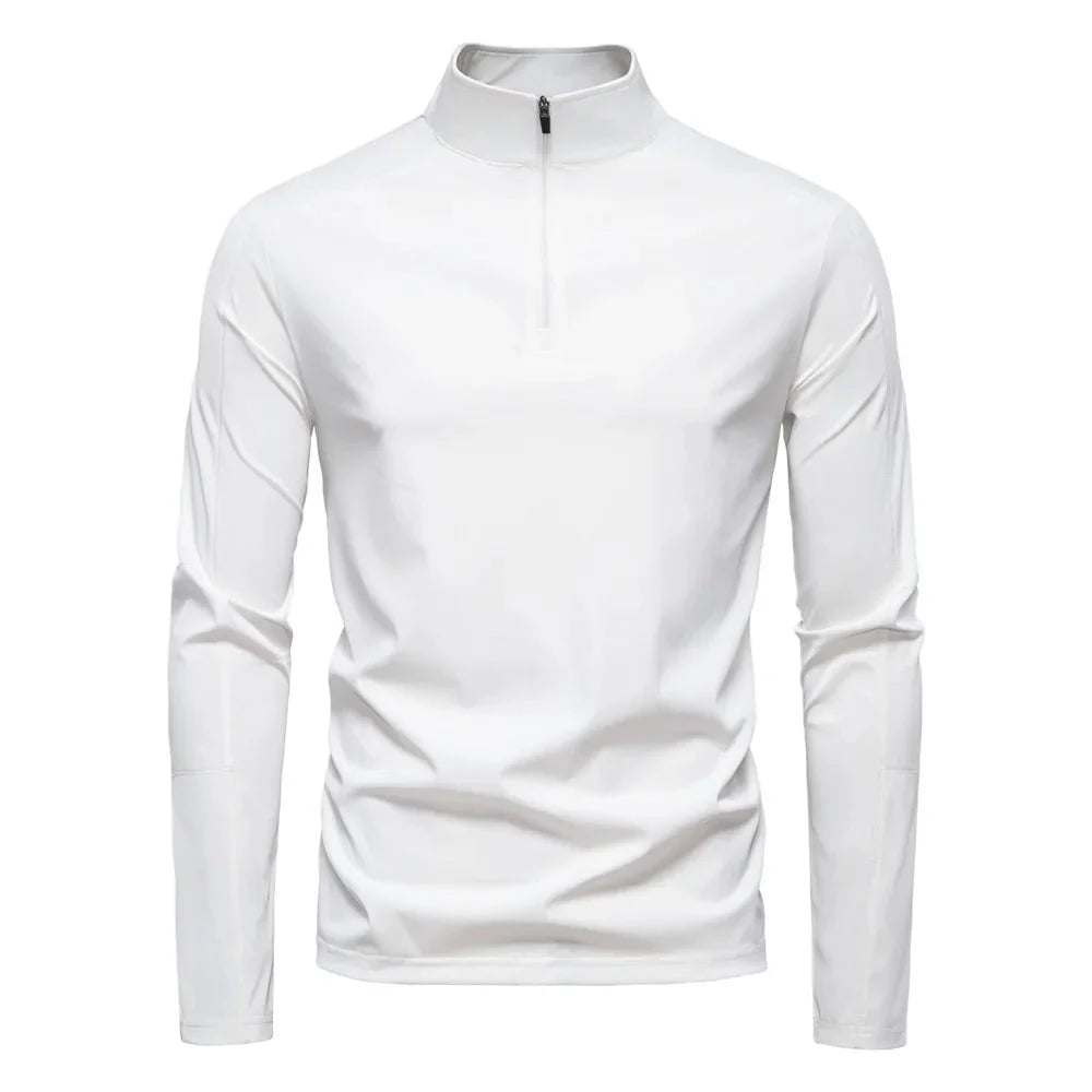 Breathable Long-Sleeve Hiking Shirt with UV Protection
