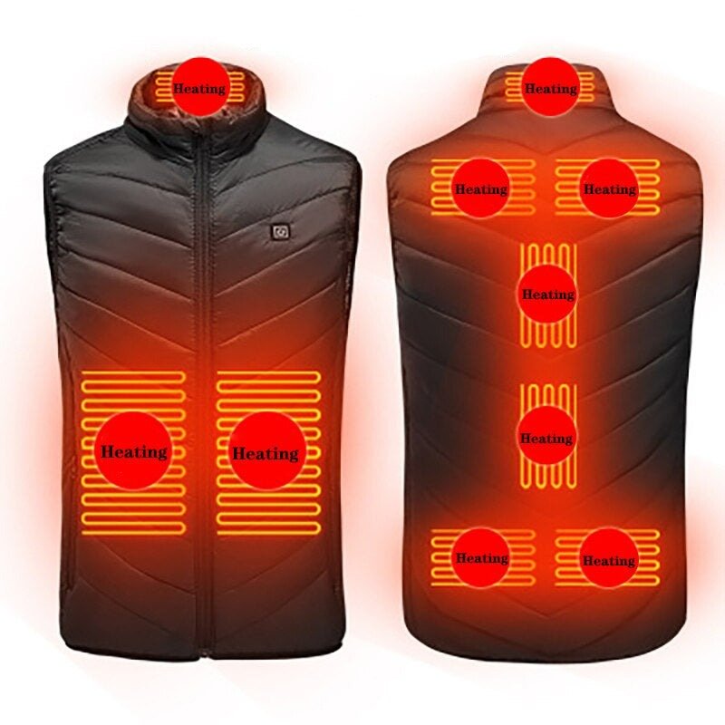 Heated Gilet – Lightweight & Water-Resistant with USB Power