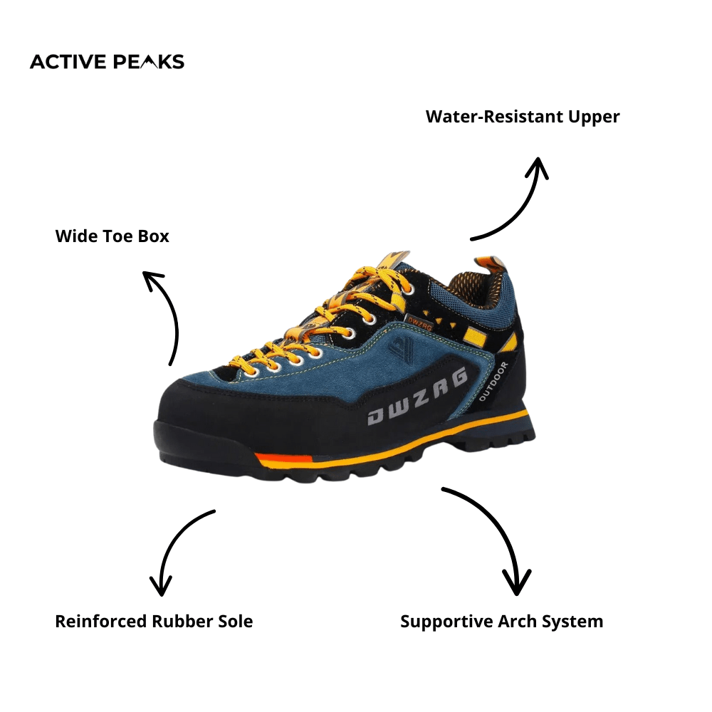 Durable Men’s Low Hiking Shoes – Water-Resistant Outdoor Footwear