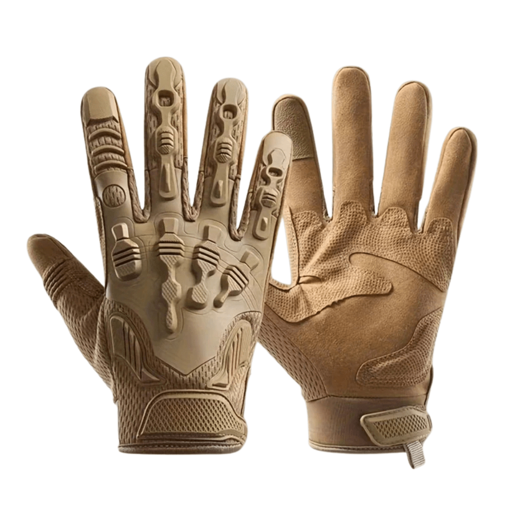Breathable Full-Finger Tactical Gloves for Outdoor Use