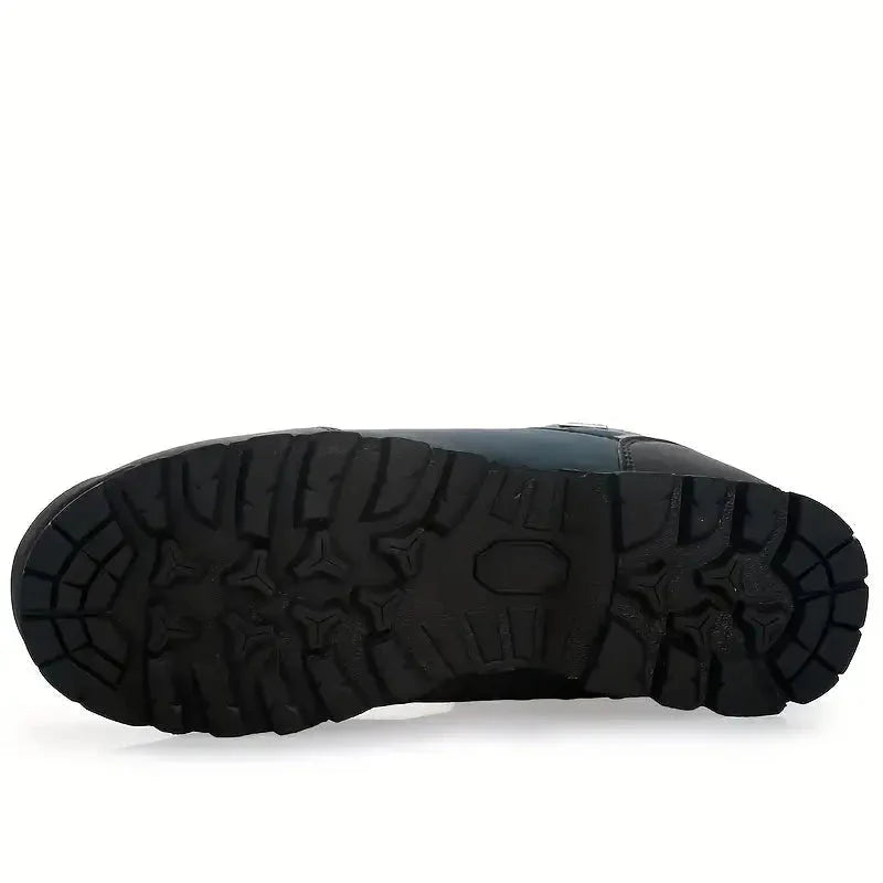 Supportive High-Top Hiking Boots - Durable and Water-Resistant