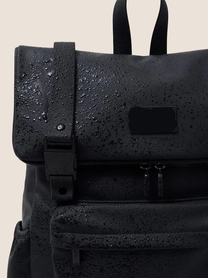 Black Waterproof Backpack