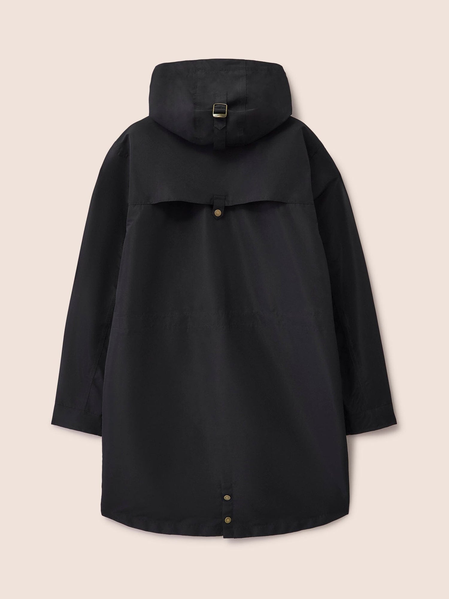 Black Water-Resistant Coat