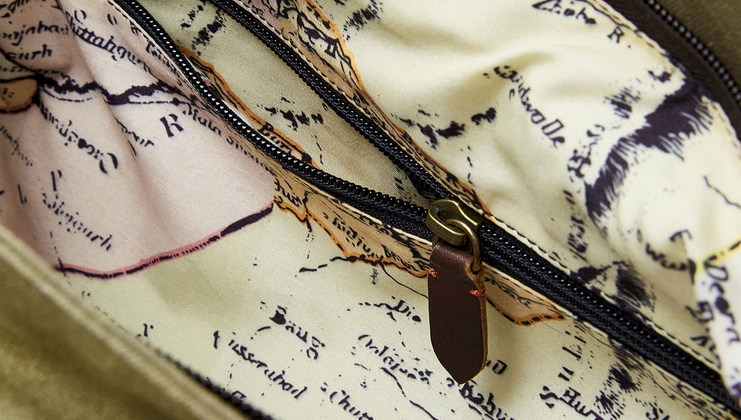 Waxed Cotton & Leather Tote