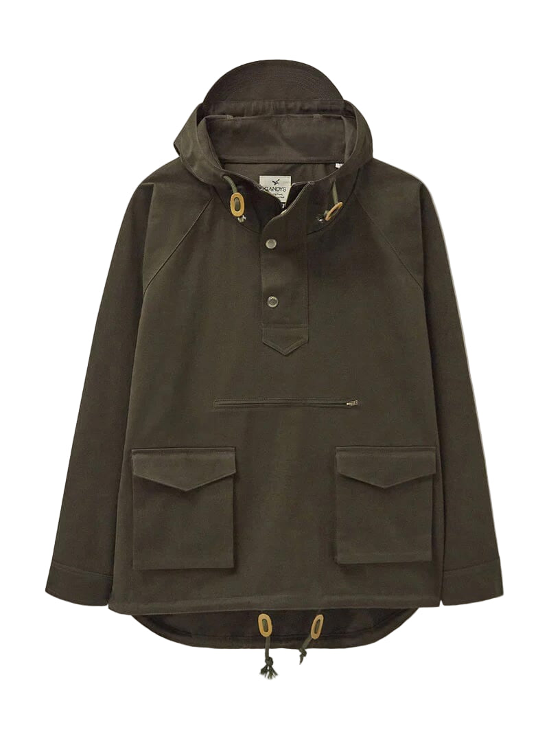 Cotton Anorak – Water-Resistant Finish