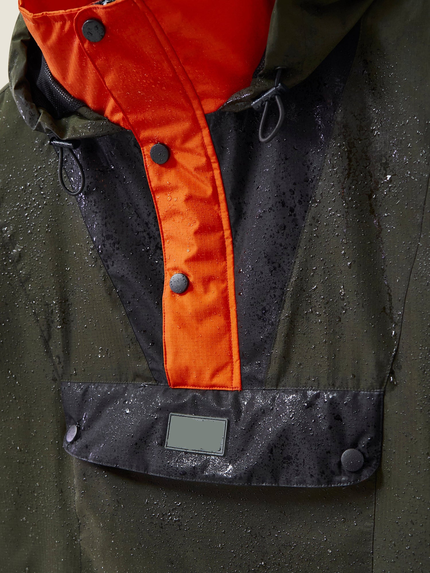 Khaki Water-Resistant Jacket