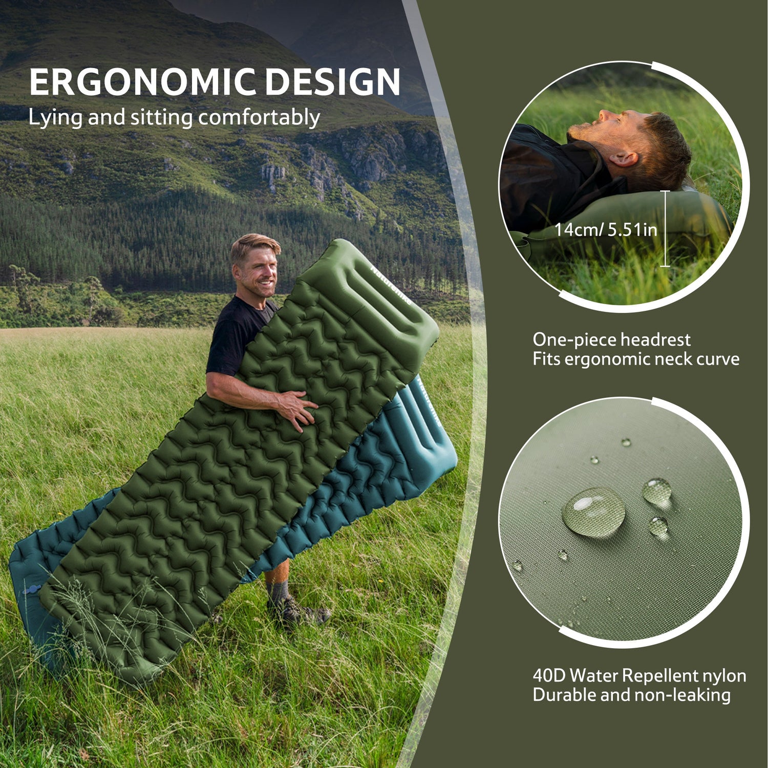 Ultralight Inflatable Sleeping Pad